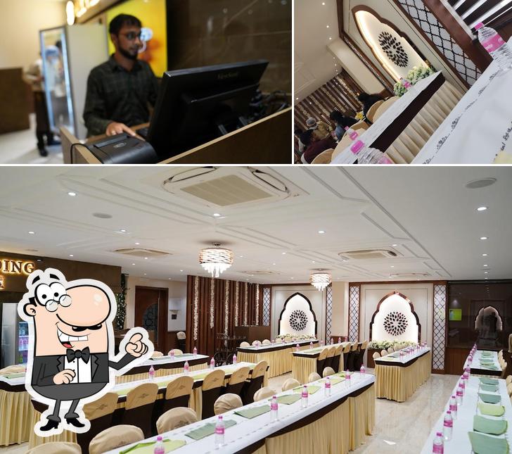 Take a seat at one of the tables at TWB - The Wedding Biryani