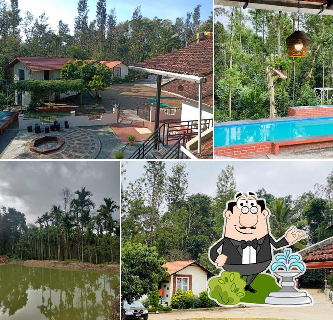 The exterior of Serene Mist Resort/Homestay Chikmagalur