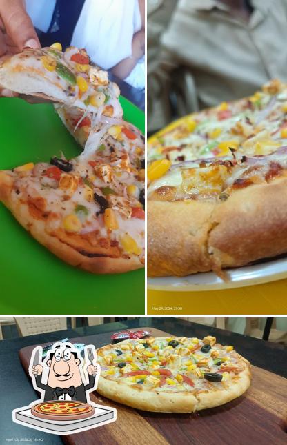 Pick pizza at Book My Pizza Phaltan