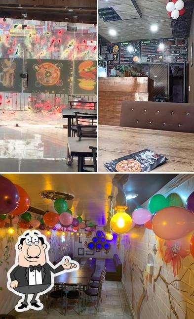 The interior of Pizza Perfect