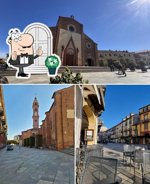 Guarda la immagine che presenta la esterno e cibo di Caffè Roma
