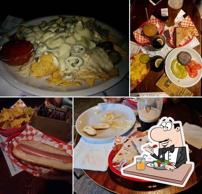 Cibo al Cheers Pub