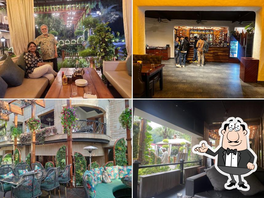 The interior of Diner's Villa "A Multi Cuisine Restaurant"