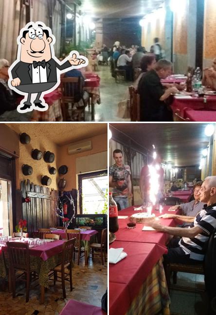 Dai un'occhiata agli interni di La Tavernaccia