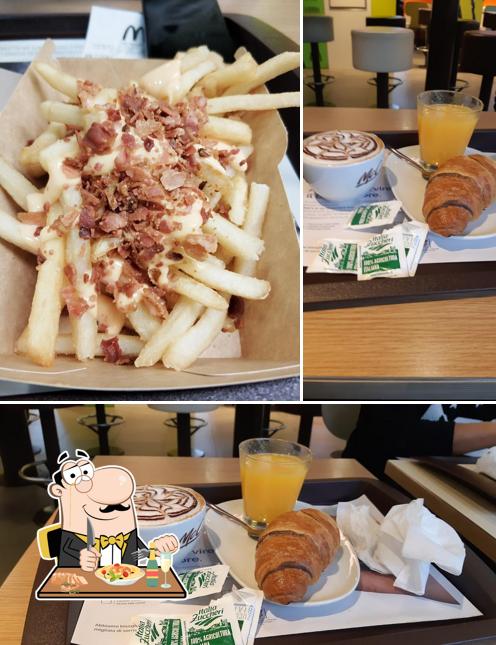 Cibo al McDonald's Varese Stadio