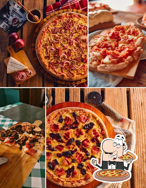 Escolha diversos variedades de pizza