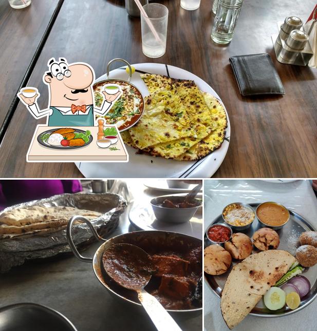 Meals at Pushkar Restaurant