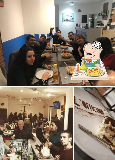 ASD L’Officina si caratterizza per la cibo e interni