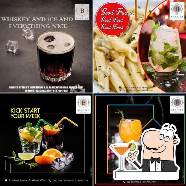 Try a drink from the menu