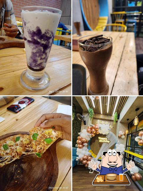 Food at Beyond Temptation cafe
