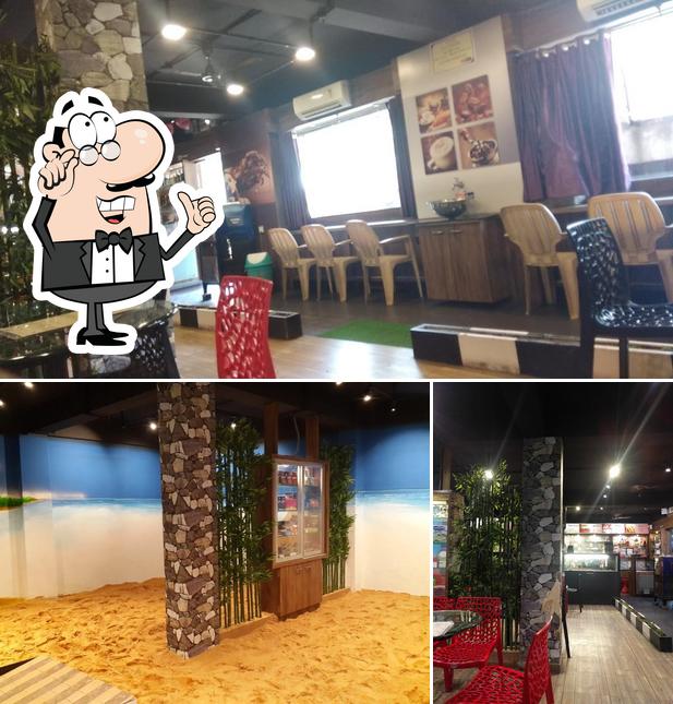 The interior of Cafe Blues