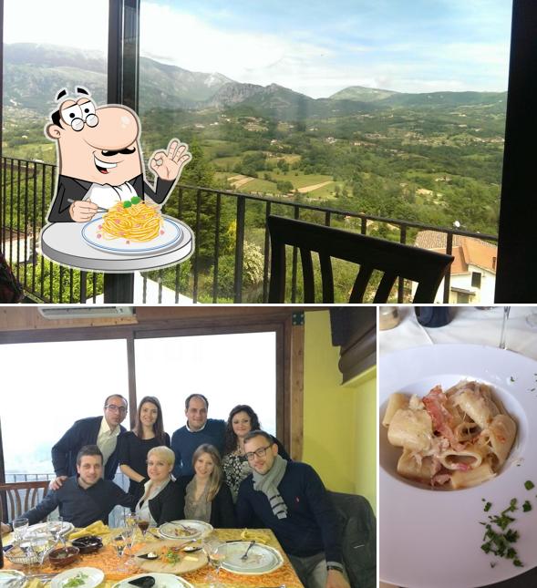 Spaghetti alla carbonara al Il Guardiano Del Matese Agriturismo a Cusano Mutri _ BN
