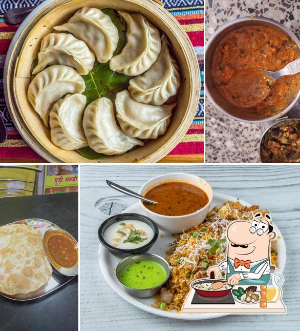 Fried rice at Krishna veg restaurant