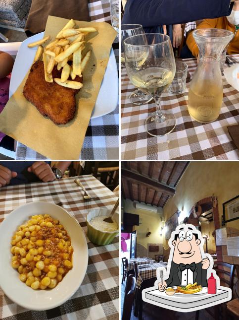 A Ristorante La Pina D'Oro puoi provare Un piatto di patatine