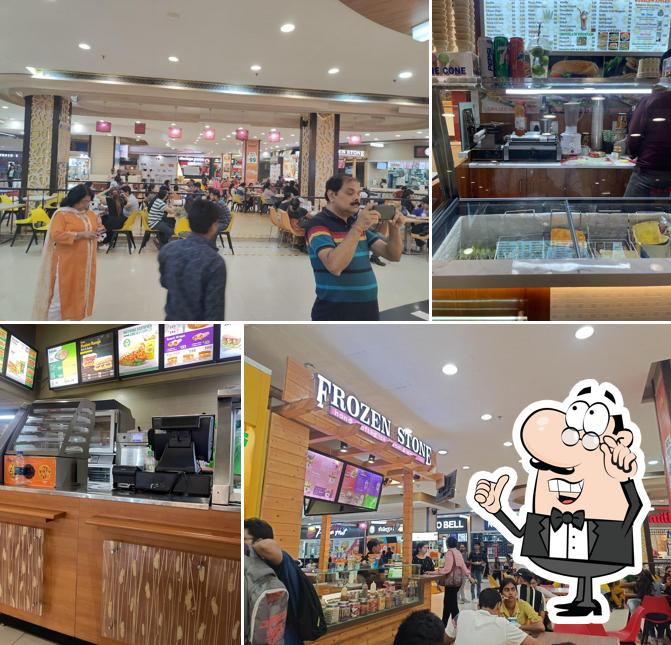 Check out how Mithaas Logix Mall (Food Court) looks inside