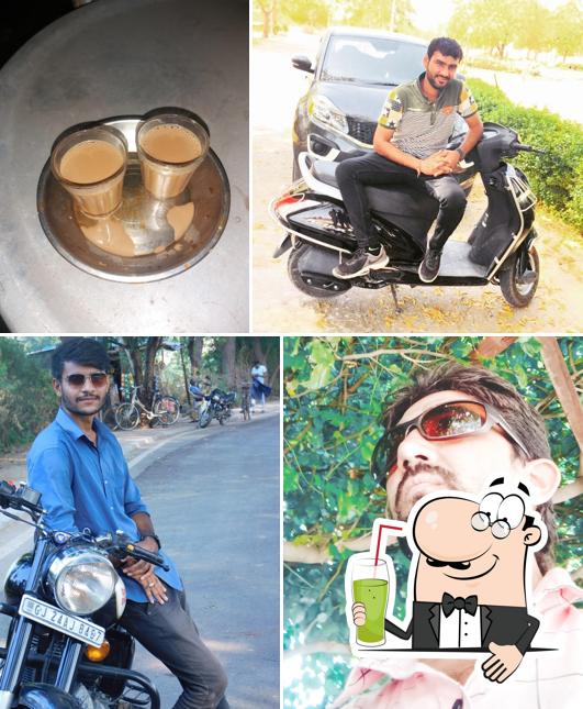 Enjoy a drink at Morli Tea Center