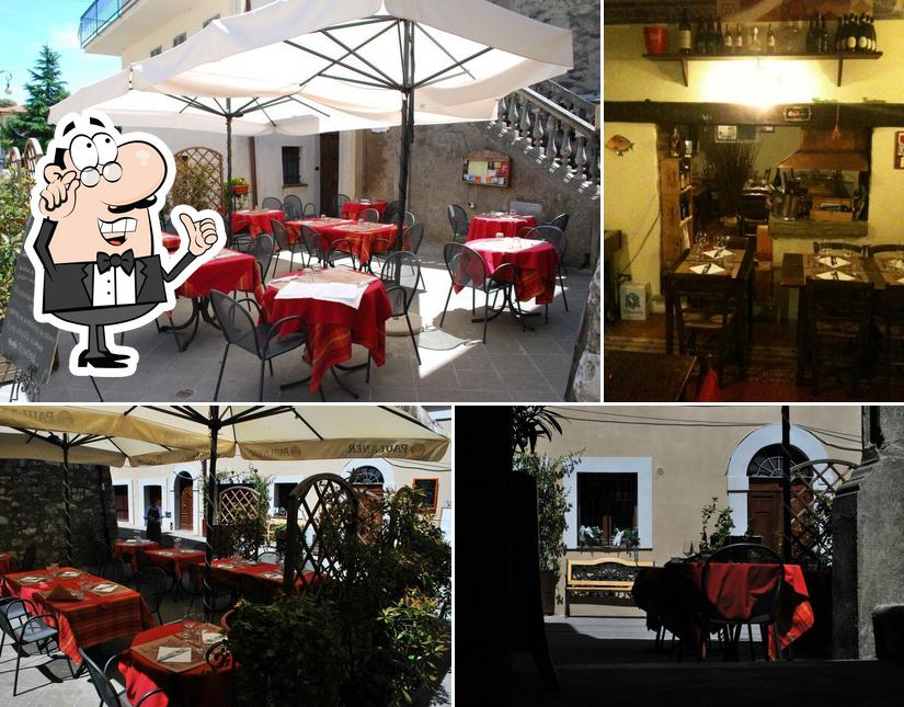 Dai un'occhiata agli interni di Osteria chiusa per sempre