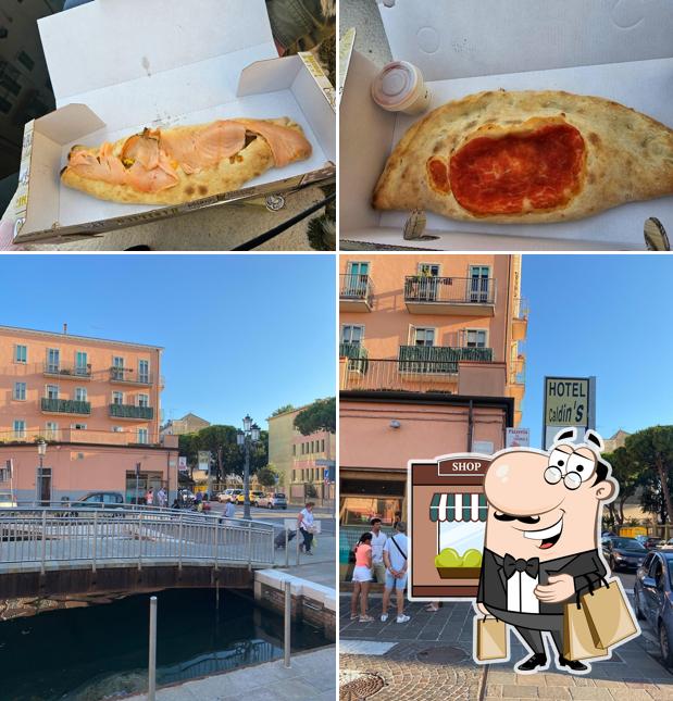 La foto di esterno e cibo da Pizzeria la tombola