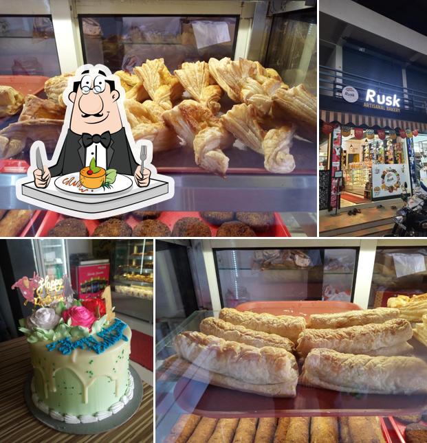 Food at Rusk Artisanal Bakery