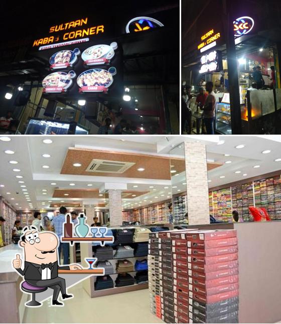 The interior of Sultaan Kabab Corner