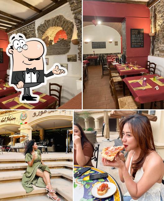 Dai un'occhiata agli interni di Osteria dar Moro