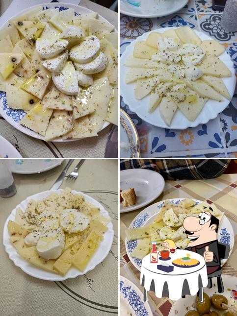 Piatto di formaggi al Trattoria Familiare da Michele & Jolanda