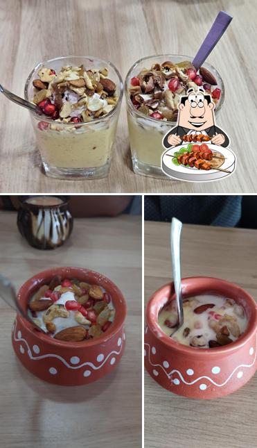 The restaurant's food and beverage