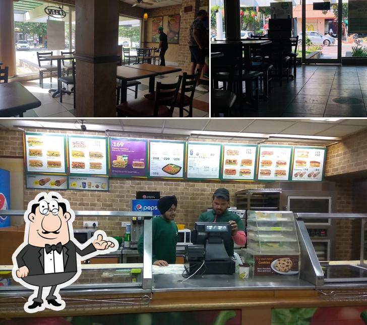 Check out how Subway looks inside