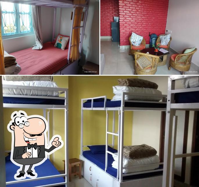 The interior of Tag Along Backpackers The interior of Tag Along Backpackers