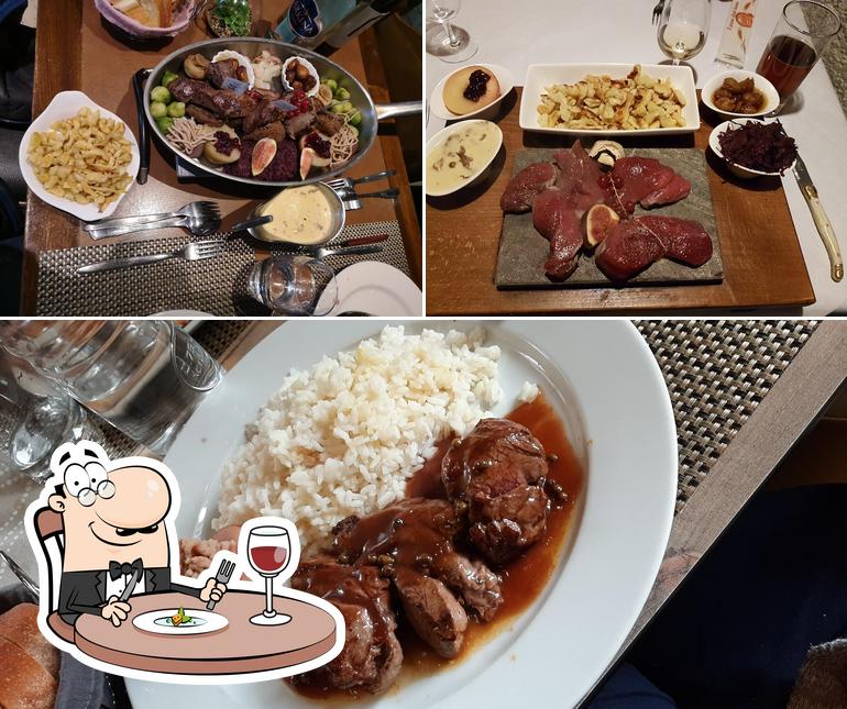 Platti al Restaurant La Cambuse à Vétroz