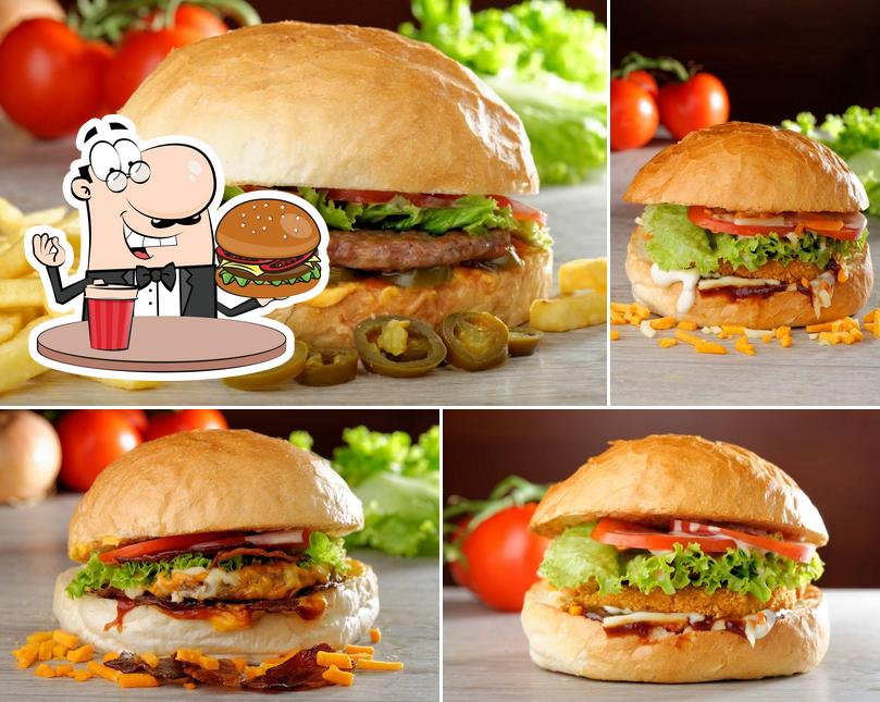 Prenditi un hamburger a Americano