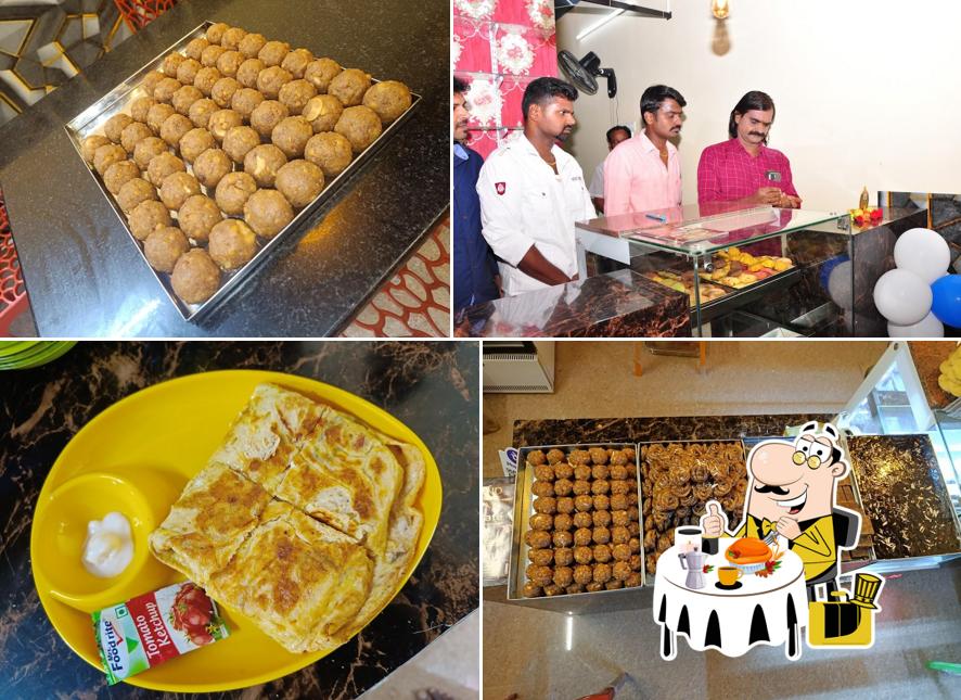 Meals at B2B Karupatti Cafe