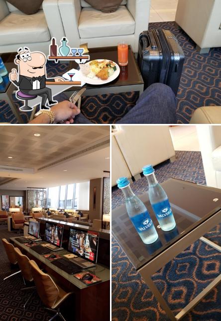 Dai un'occhiata agli interni di Emirates Lounge