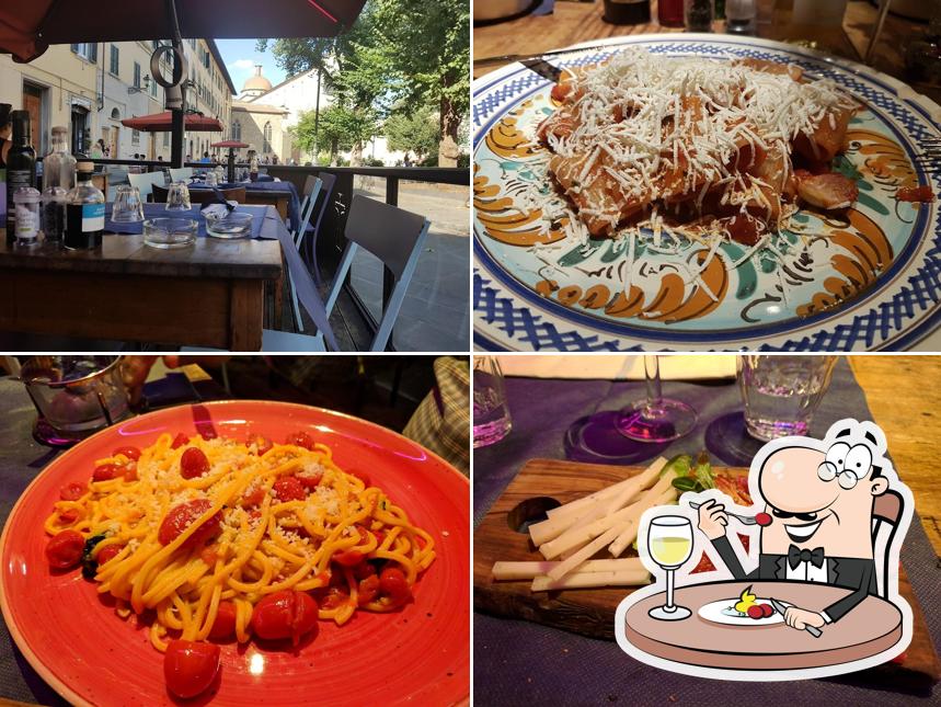 Platti al Osteria Santo Spirito
