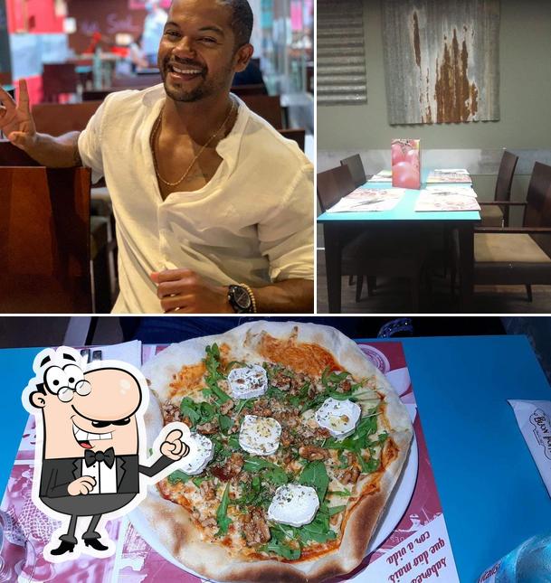 Las fotos de interior y pizza en Di Casa João XXI