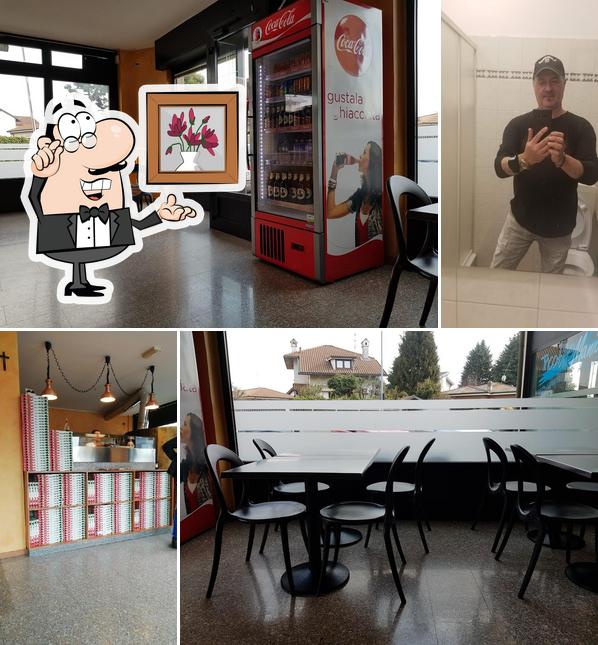 Gli interni di Pizzeria Italia