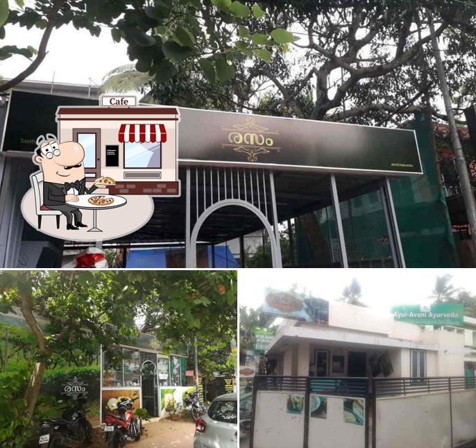 The exterior of Rasam Restaurant
