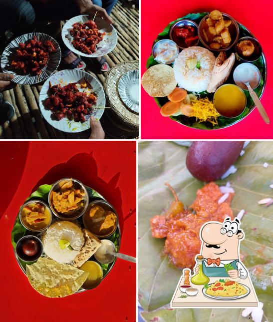 Meals at Addakhana (I love Bishnupur)