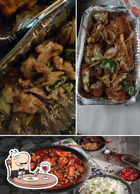 Food at Curry N Phulka