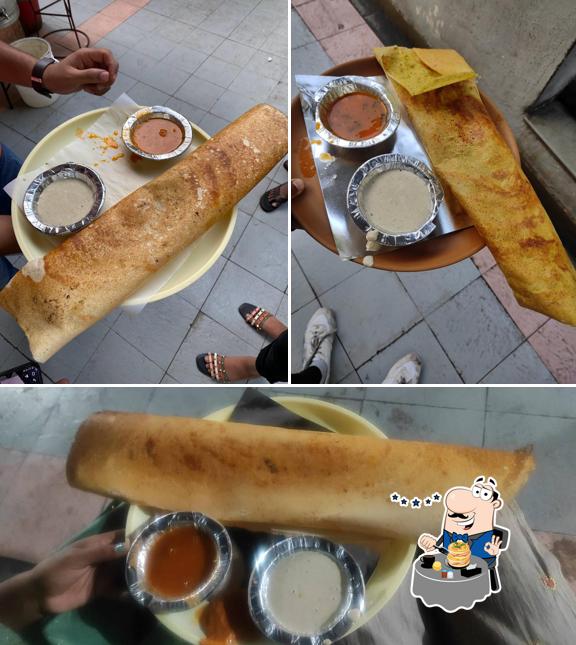 Masala dosa at Godavari Snacks Center Kerala Paratha House