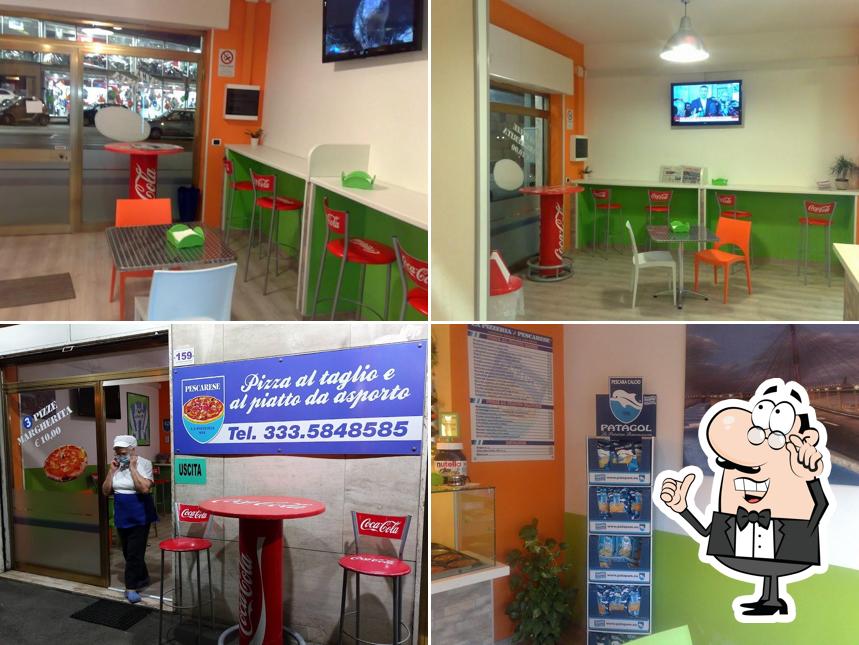 Gli interni di La Pizzeria Pescarese