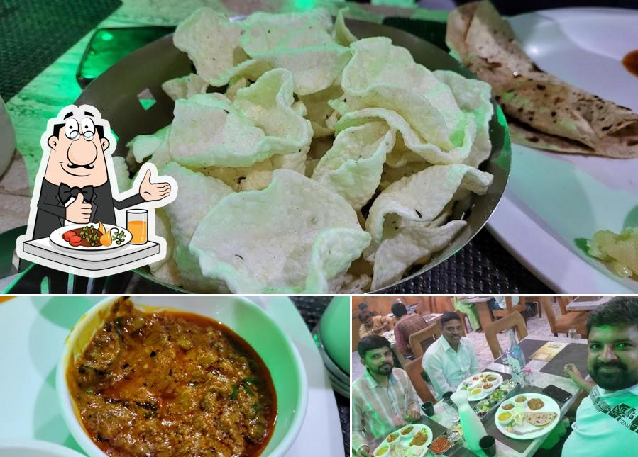 Meals at Padharo restaurant