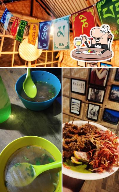 Food at Tashee's Hut