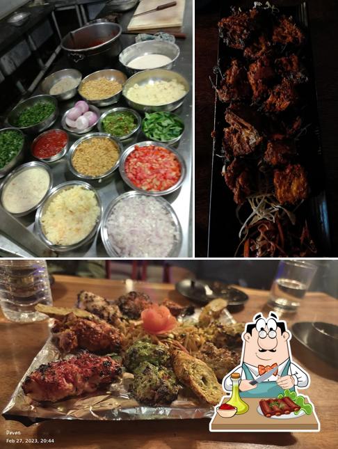 Baby back ribs at hotel navami