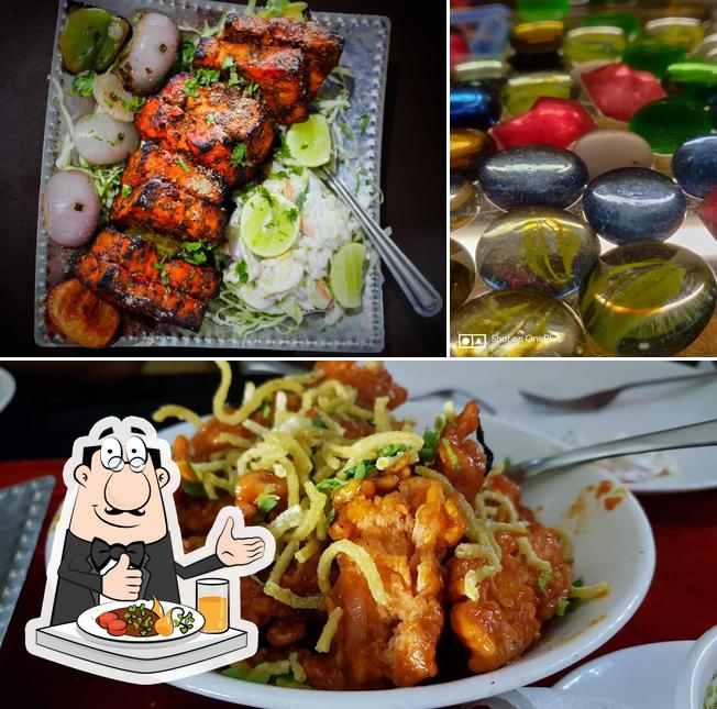 Food at Treat Restaurant
