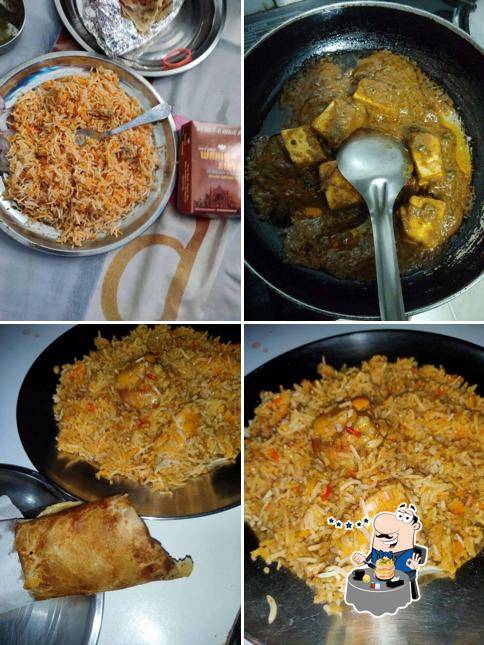 Food at Wahid Biryani