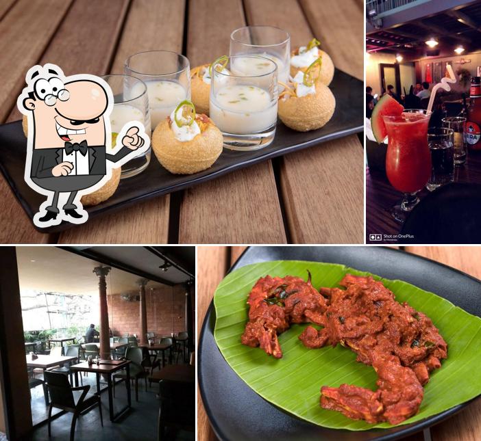 The interior of Salut Gastropub