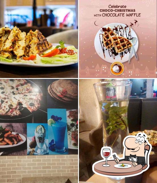Food at The Indian Room Cafe