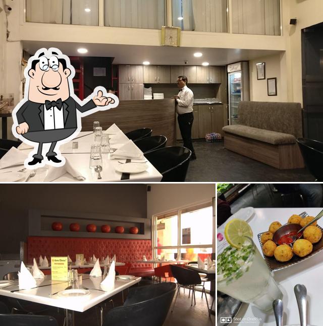 Among different things one can find interior and beverage at Dana Choga