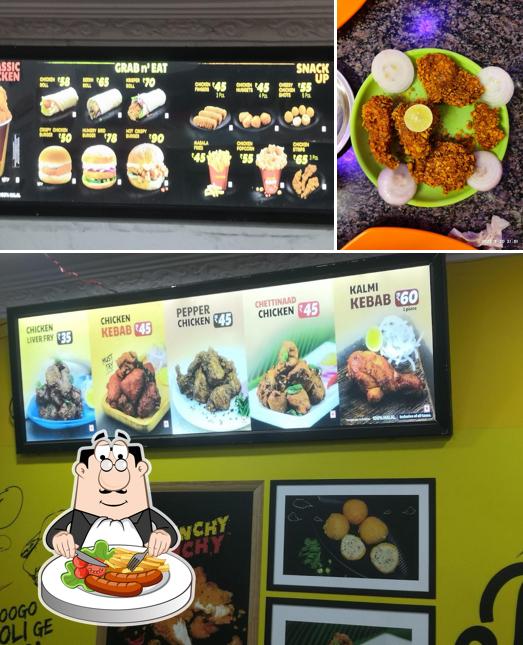 Food at Five Star Koli Hut